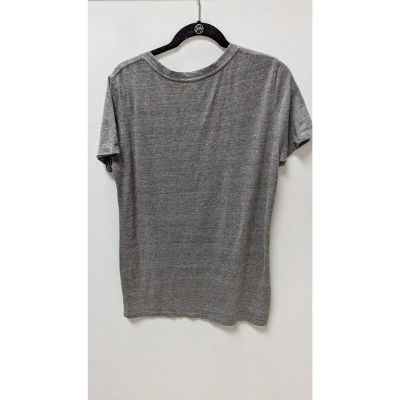 L.O.L. Vintage Grey Peace Sign Graphic T-Shirt - Picture 2 of 2